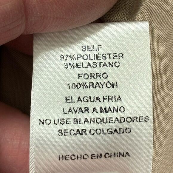 ANTHROPOLOGIE SUNDAY IN BROOKLYN Long Sleeve Metallic Top Women’s Size Medium - Picture 7 of 7